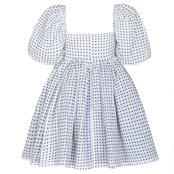 selkie beach day dress Selkie Women's Ivory Asymmetrical Cotton Dress For Women